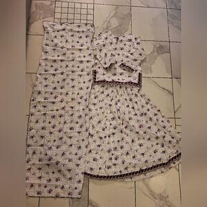 Pakistani Girls 3 Piece Lawn Lehenga Nishat 5-6 Years